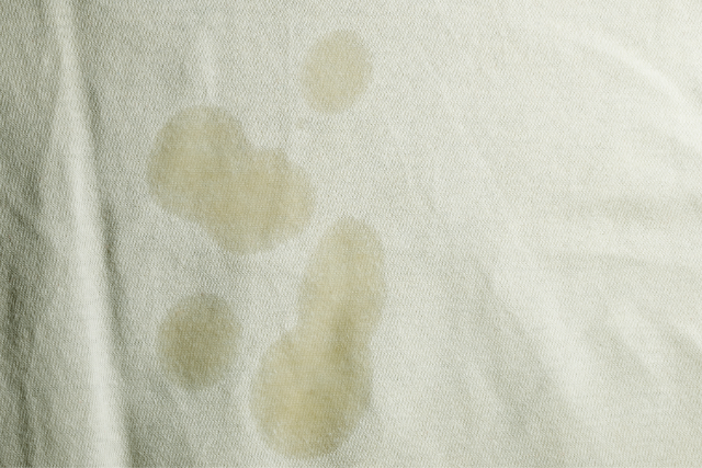 stained fabric